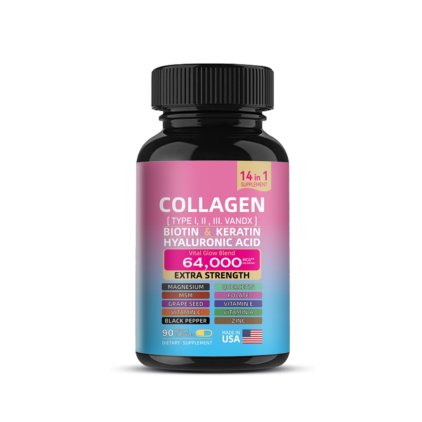 Estevian Collagen Complex Supplement 90 Capsules