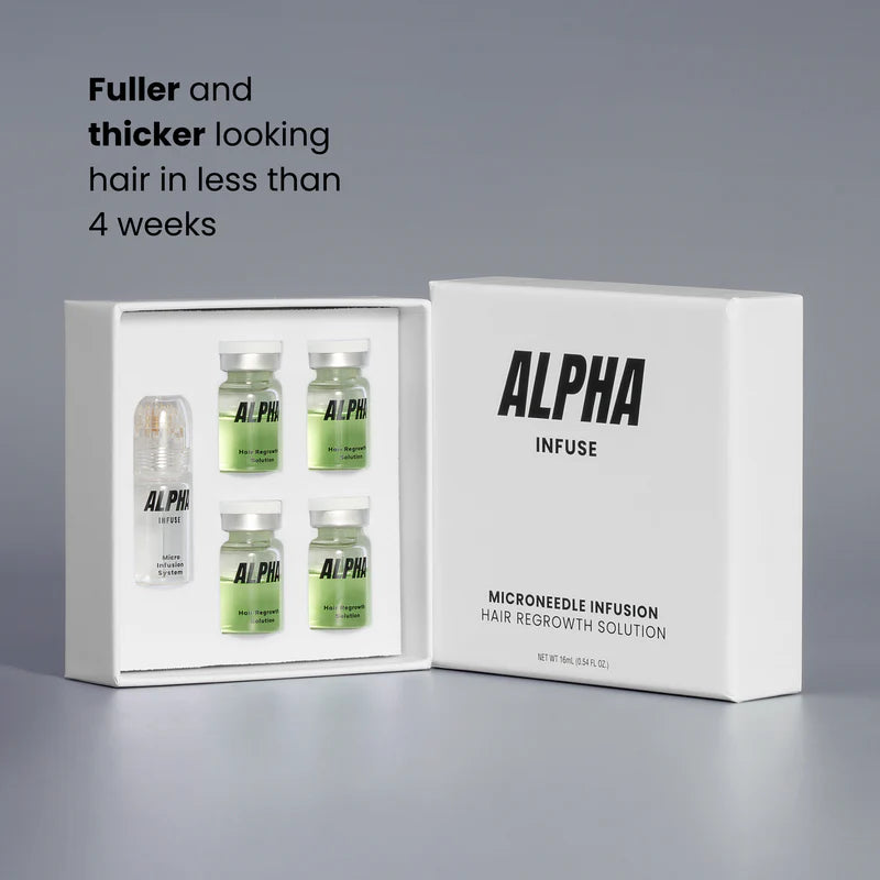 AlphaInfuse™ Starter Kit | 1-Month Hair Regrowth & Infusion System for Fuller Hair